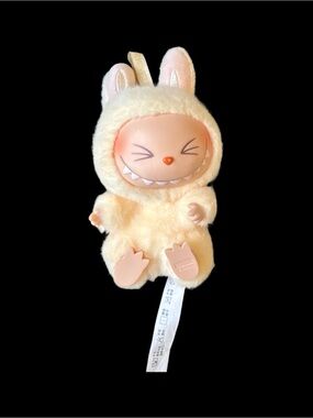 POP MART Labubu Bunny Plush– Cream